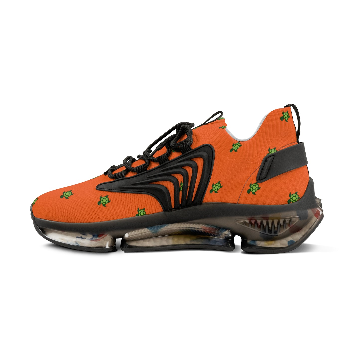 Orange Sports Sneakers