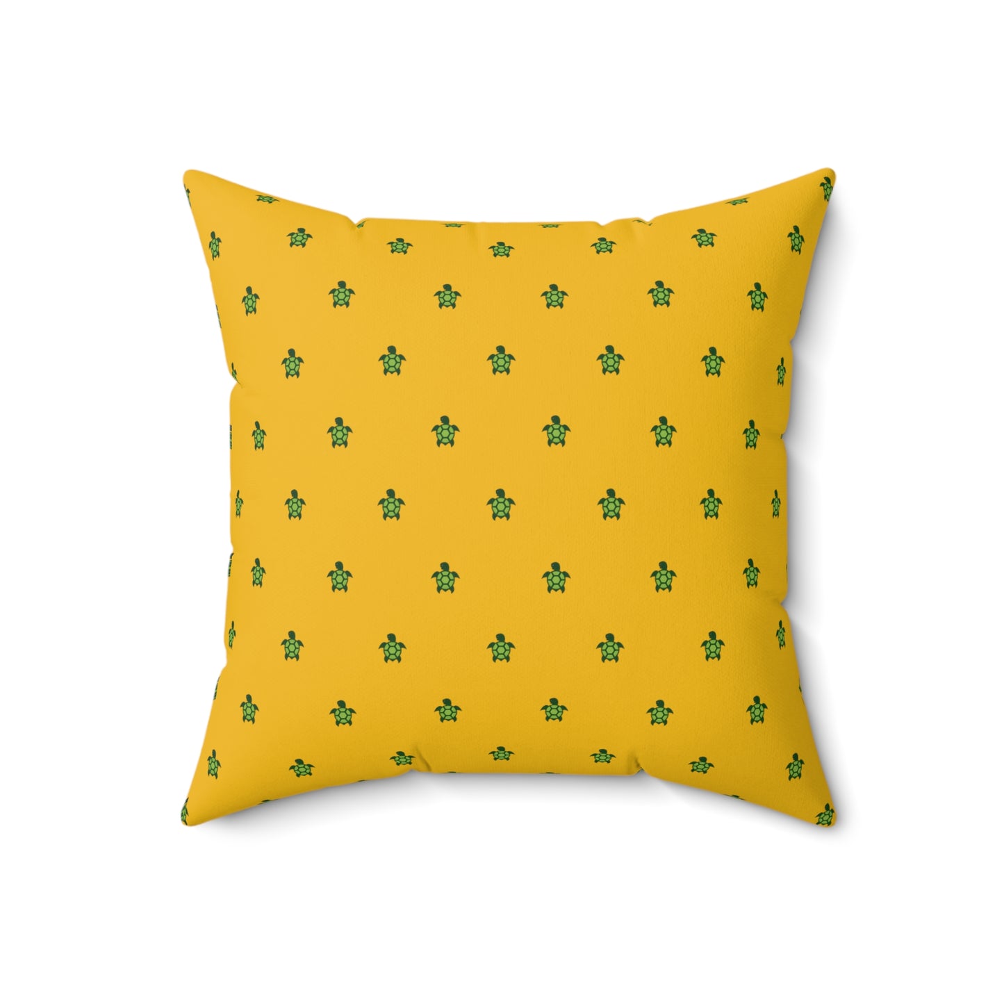 Yellow Turtlez Pillow