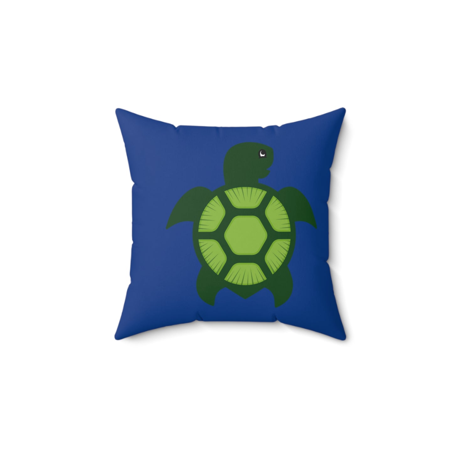 Dark Blue Turtlez Pillow