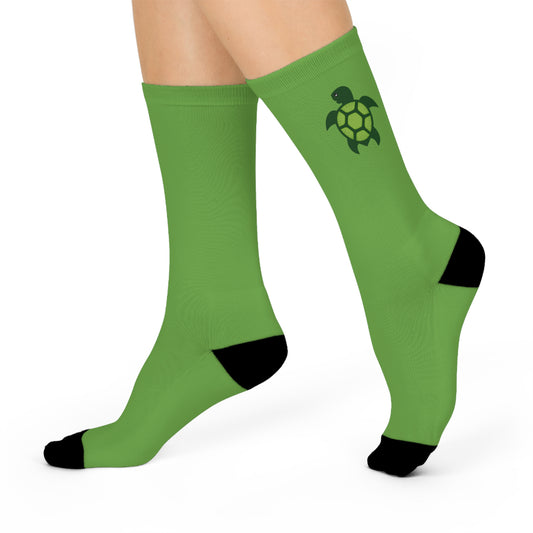 Green Turtle Socks