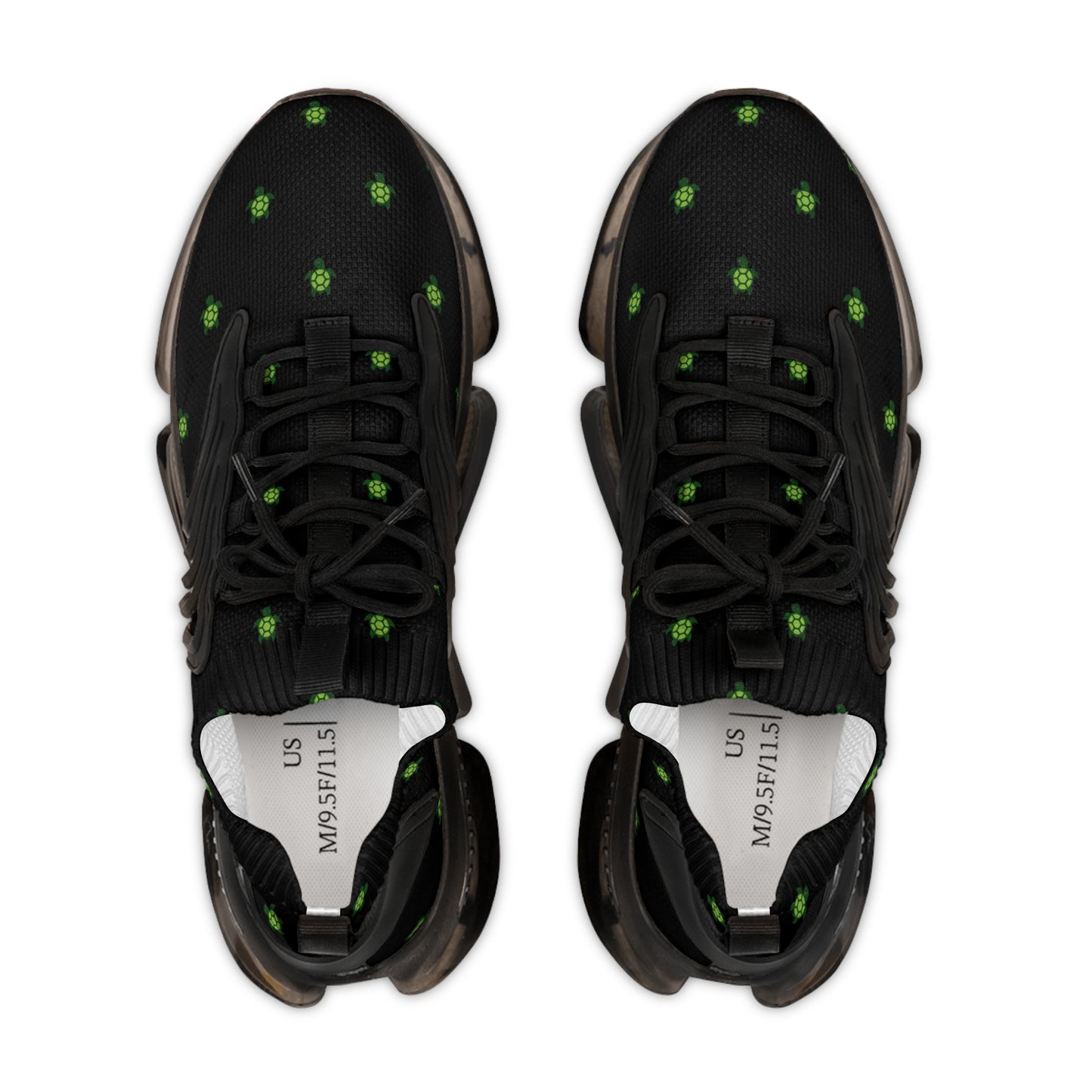 Black Turtlez Sports Sneakers