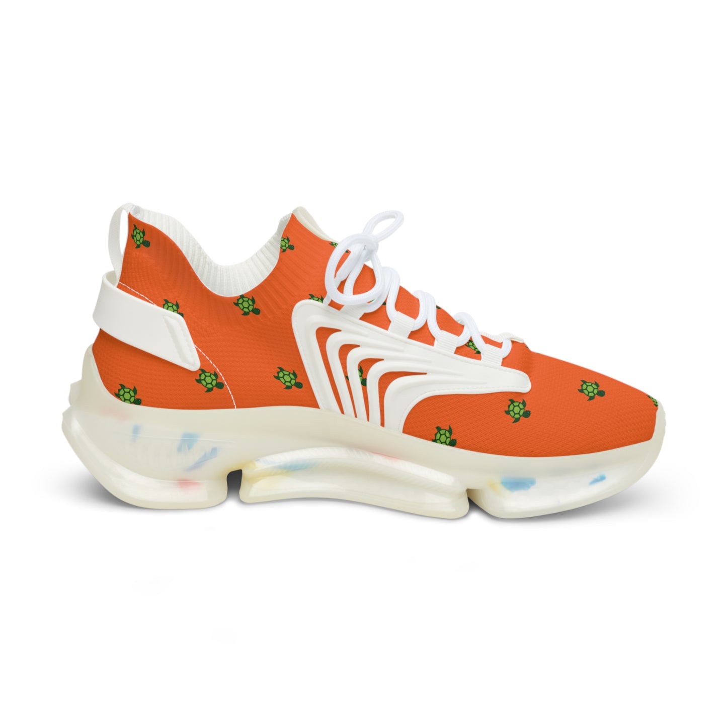 Orange Sports Sneakers