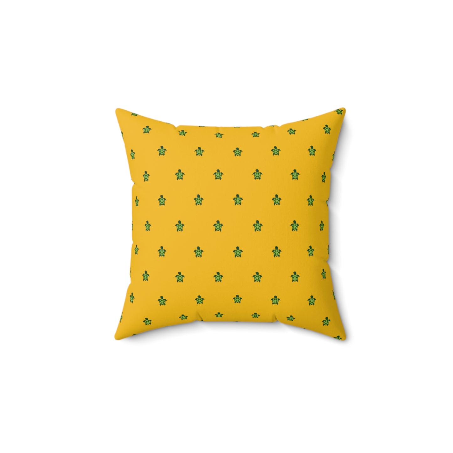 Yellow Turtlez Pillow