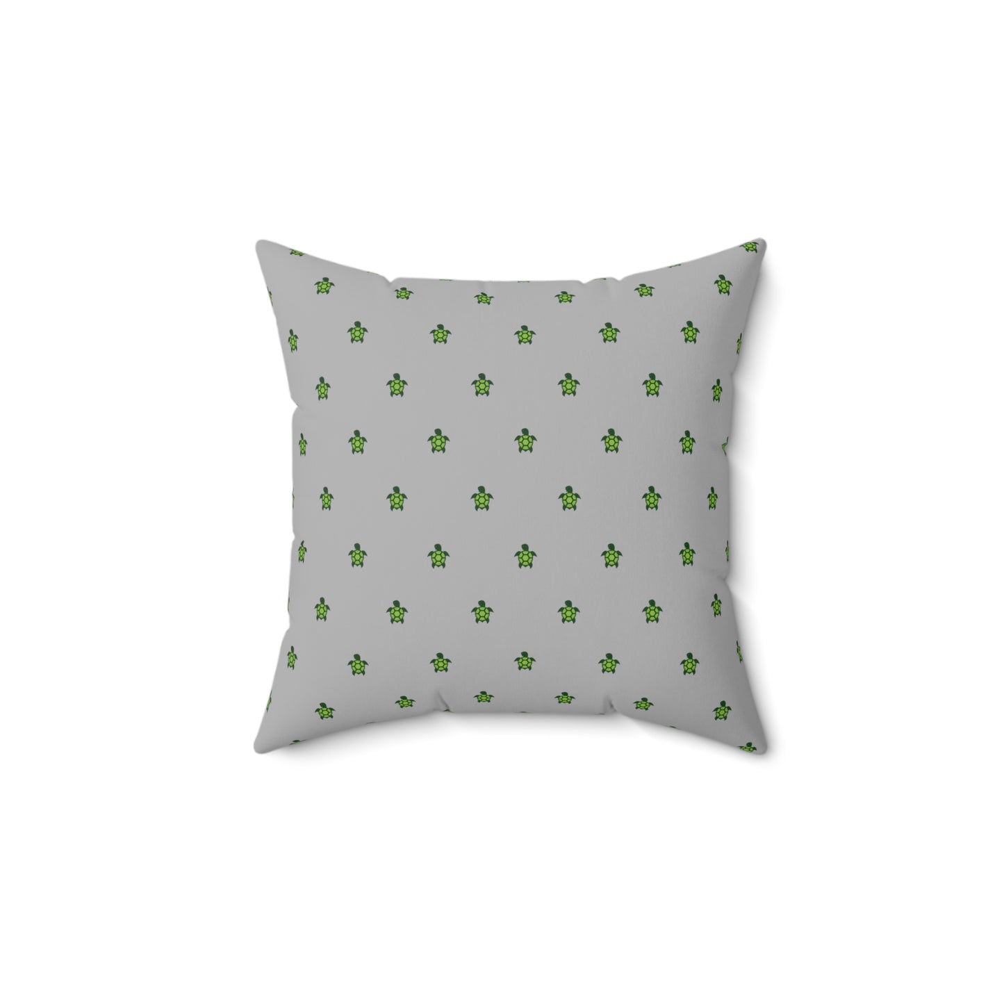 Light Grey Turtlez Pillow