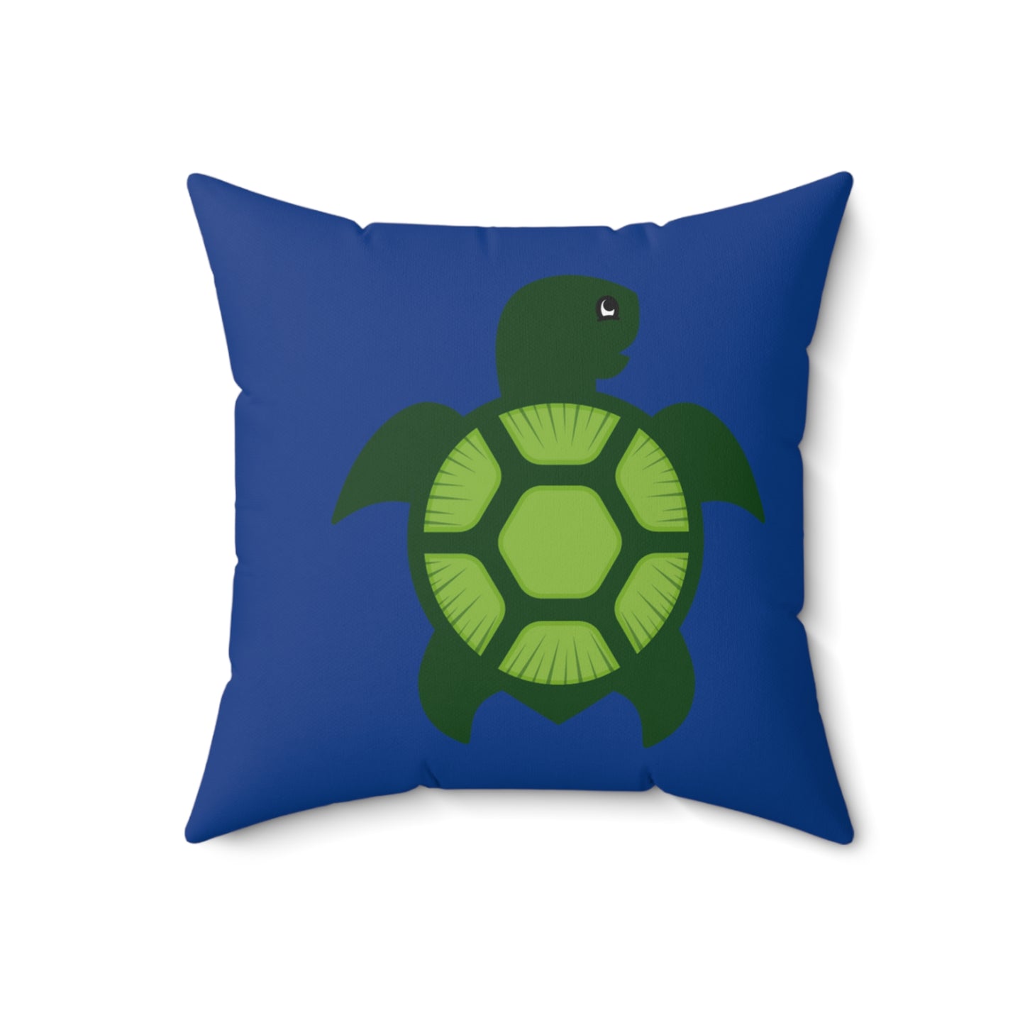 Dark Blue Turtlez Pillow