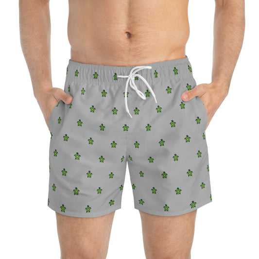 Light Grey Swim Trunks